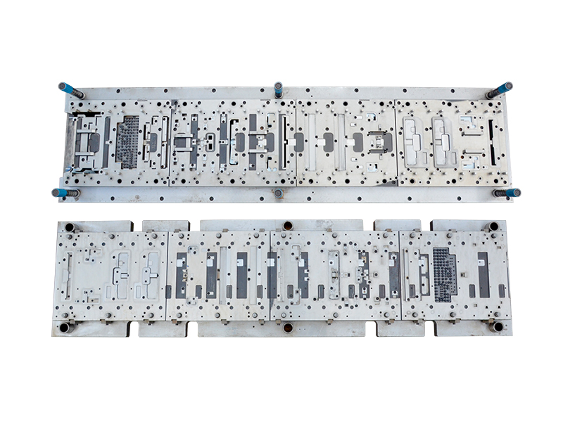 Upper and lower die display